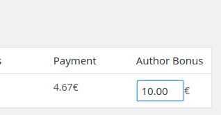 Author Payment Bonus - Confirm payment page cropped